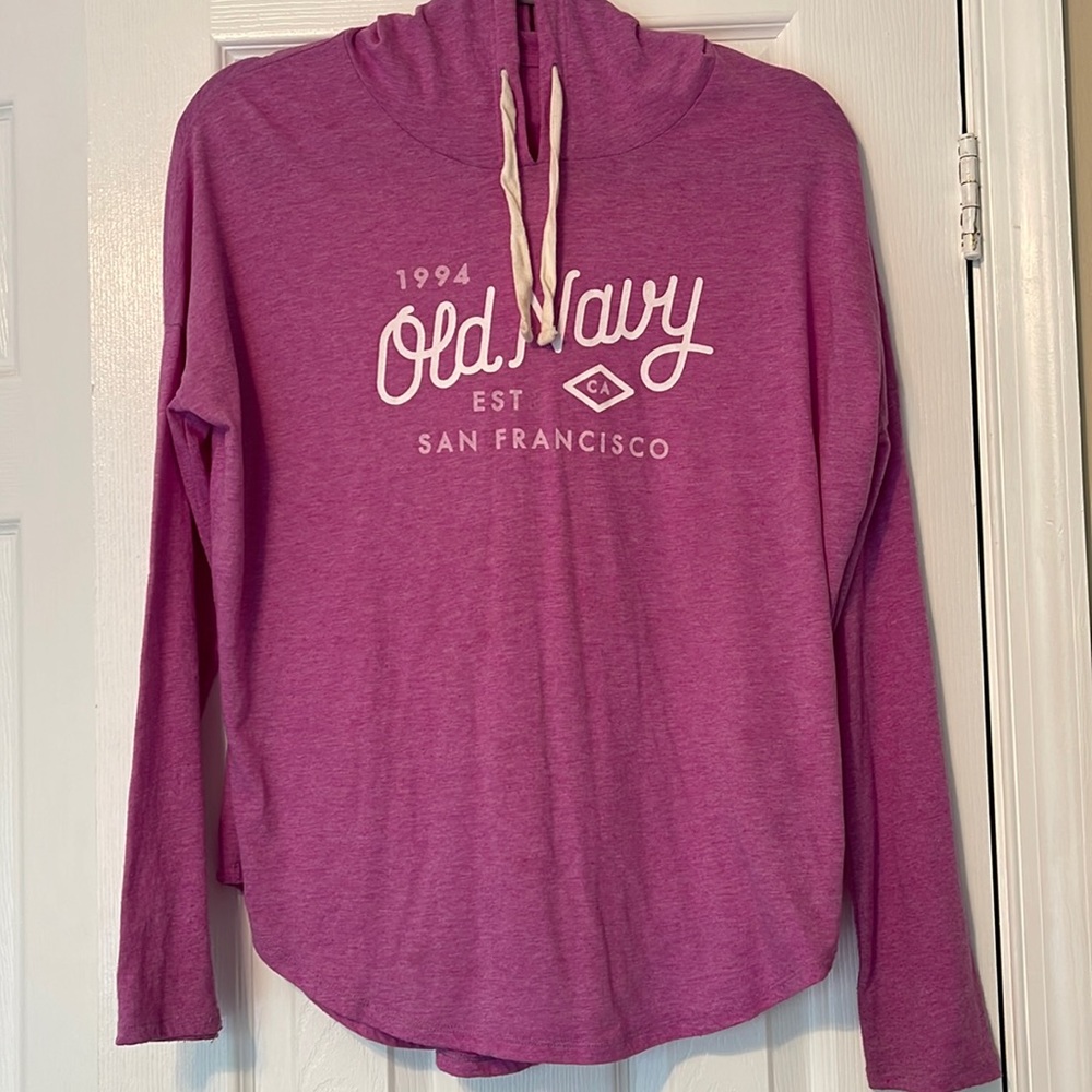 💜 Old Navy Hooded Shirt